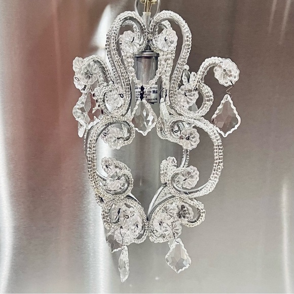 Hanging Chandelier Jewel Beaded Ceiling Pendant Light Shade - Picture 16 of 16